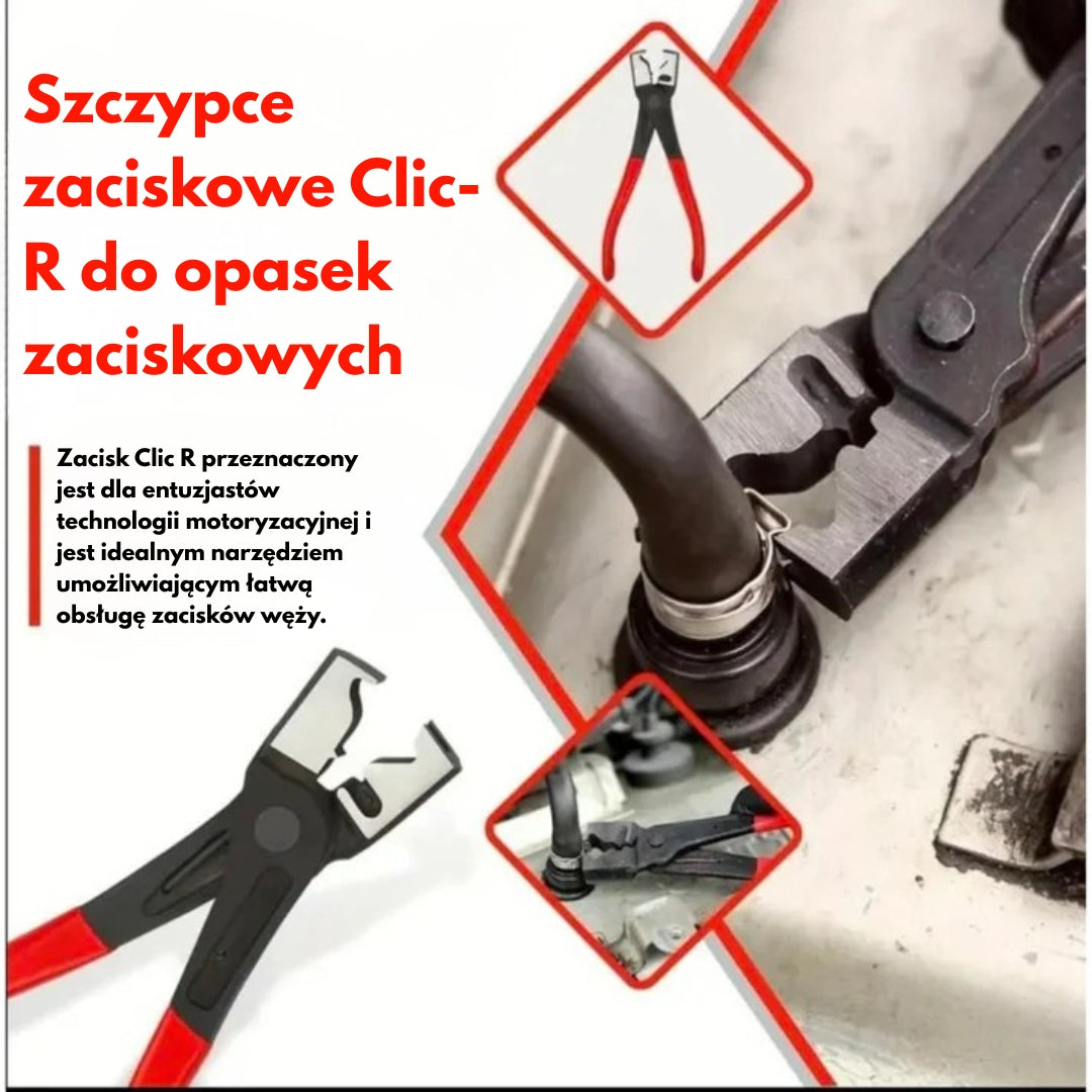 Zestaw profesjonalnych zacisków do węży
